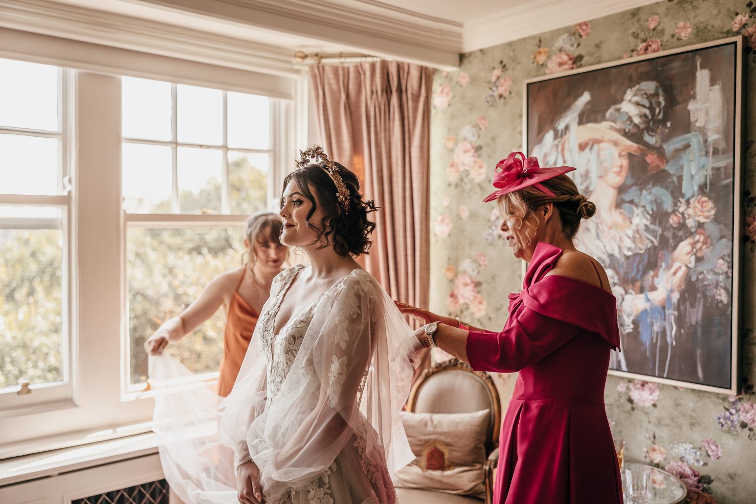 Bride Getting Ready At 40 Winks