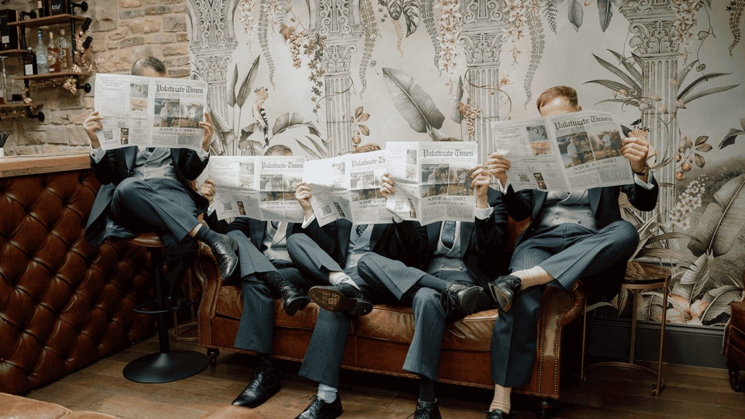 Groomsmen-at -Wedding-at-40-Winks